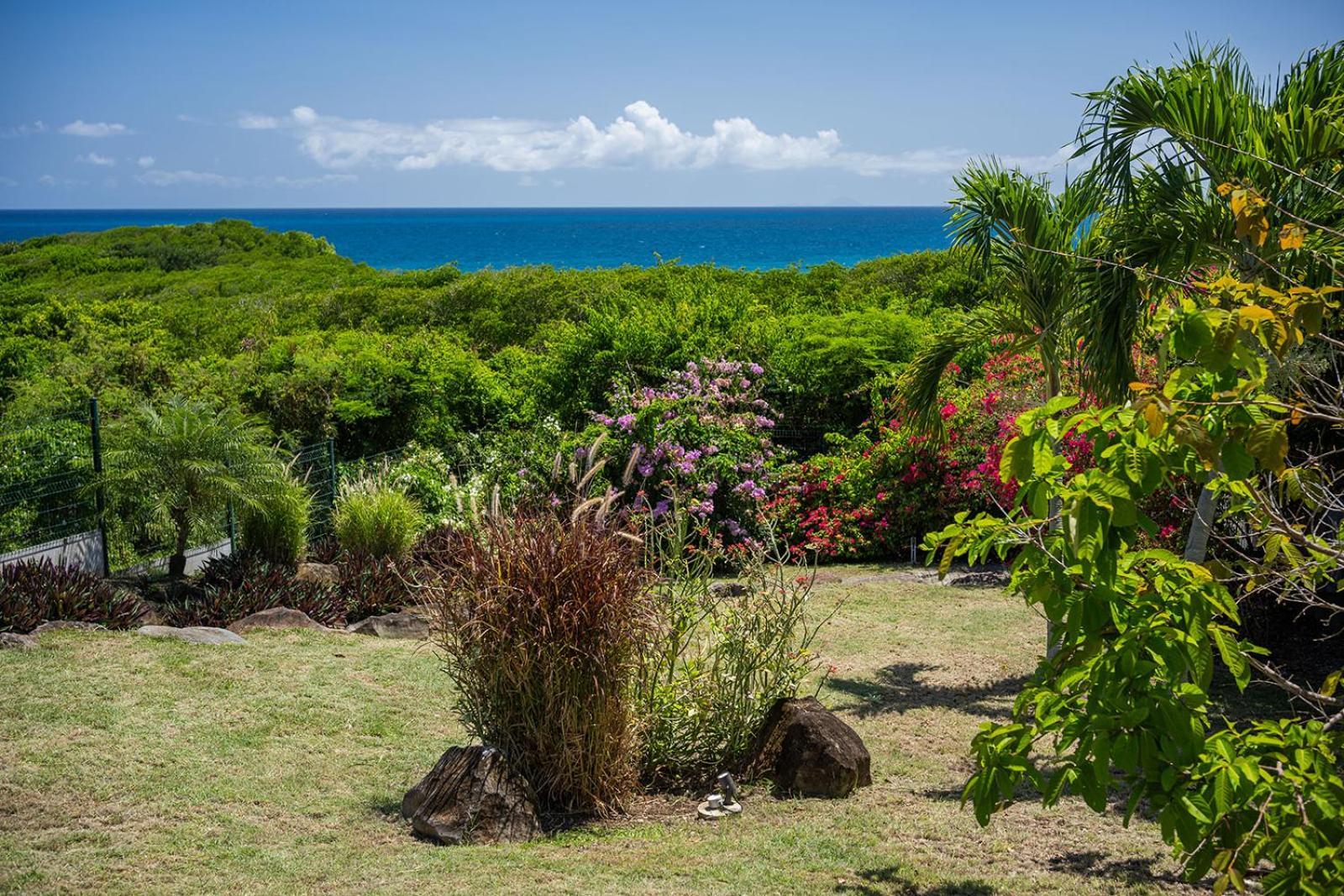 Villa Vue Mer 180 Degres, Piscine, Plage 2 Mins A Pied Le Gosier  Exterior photo